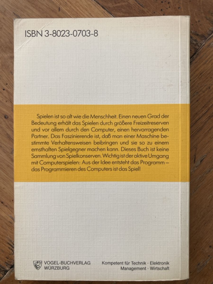 Livres: CHIP Wissen - Computerspiele & Knobeleien (BASIC) – D'occasion à Eglisau par Shoprabbit 2
