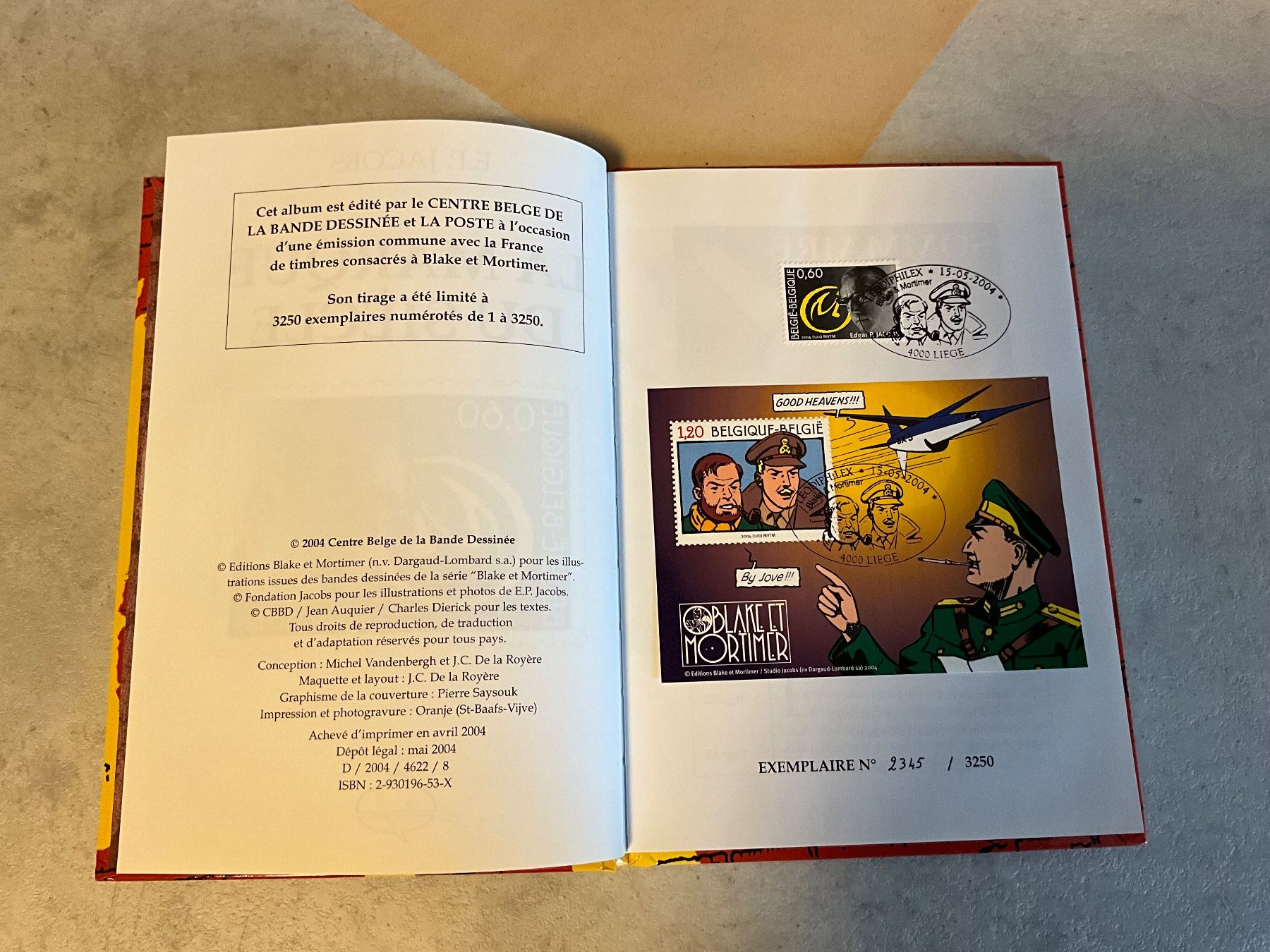 Fumetti: E.P. Jacobs - La Marque du Siècle – Usato da Agriswil venduto da Ueli03 1