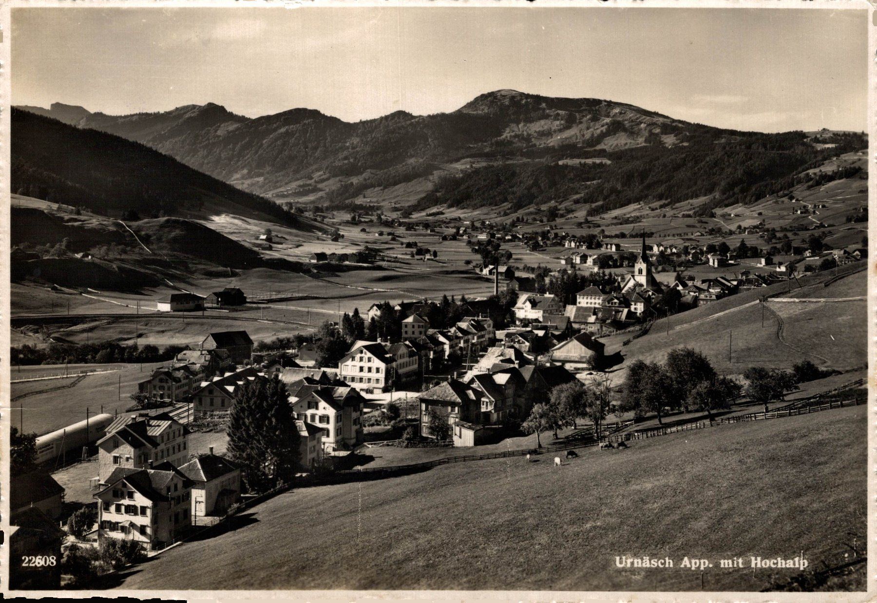 Cartoline postali: Urnäsch App. mit Hochalp – Usato da Bronschhofen venduto da Astore