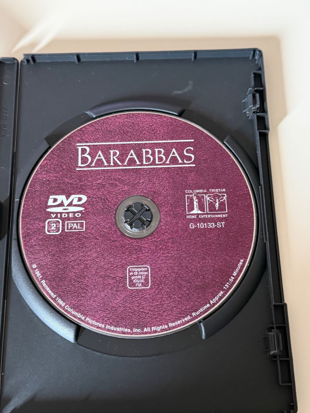 Tutti i DVDs: Barabbas DVD Anthony Quinn – Usato da Altstätten SG venduto da sheamus 2