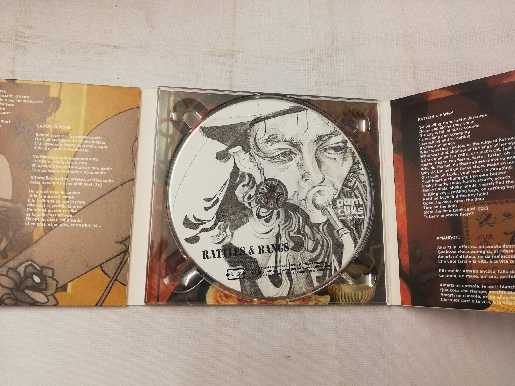 CDs: RATTLES & BANGS - PUMCLIKS – Gebraucht aus Bern von Vinylsound.ch 2