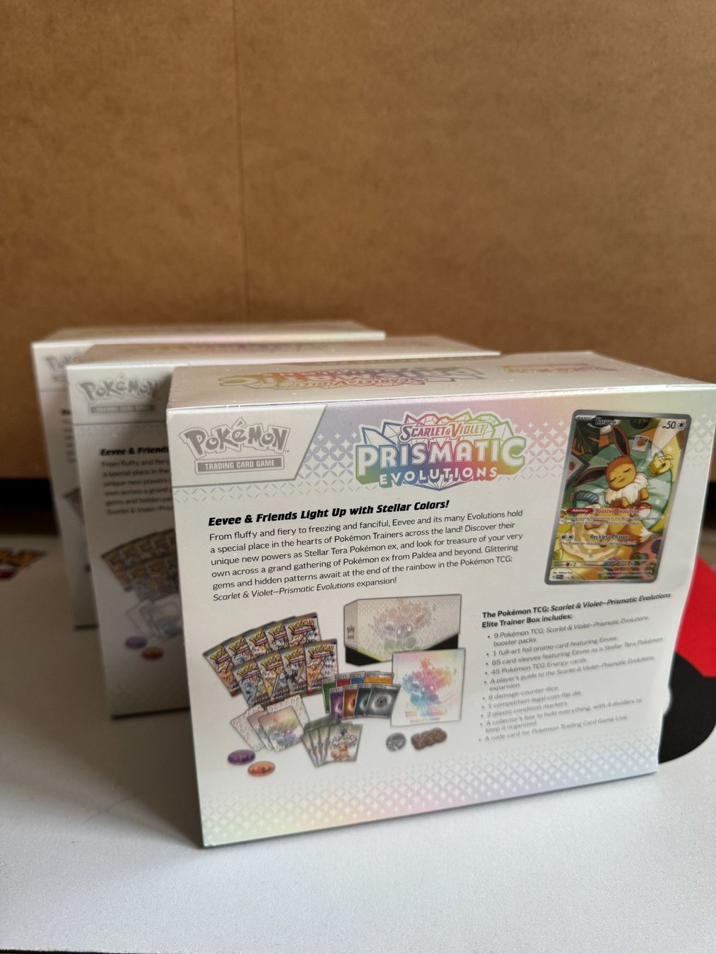 Pokémon Carte collezionabili: Pokémon Prismatic Evolutions ETB / Div. Bundle alles OVP – Nuovo e nell'imballaggio originale da Oberwil BL venduto da Chelsea26 5