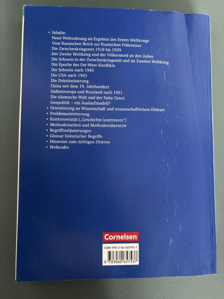 Libri: Schweizer Geschichtsbuch Neue Ausgabe 3/4  – Usato da Zürich venduto da flamingogk 1