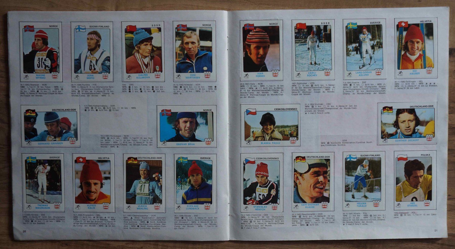 Panini Alben: Panini-Album Innsbruck 76 – Gebraucht aus Schindellegi von woneschi 5