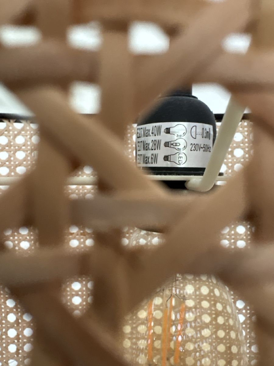 Conforama Kronleuchter & Deckenlampen: Rattan Deckenleuchte – Neu (gemäss Beschreibung) aus Basel von LauraC 7