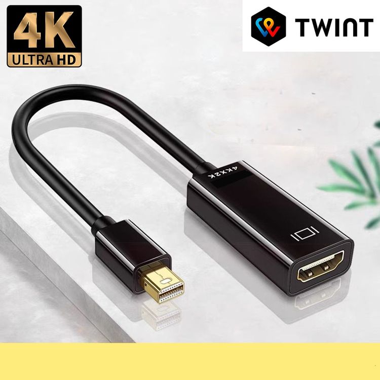 4K mini Displayport auf HDMI Adapter schwarz | Kaufen auf Ricardo