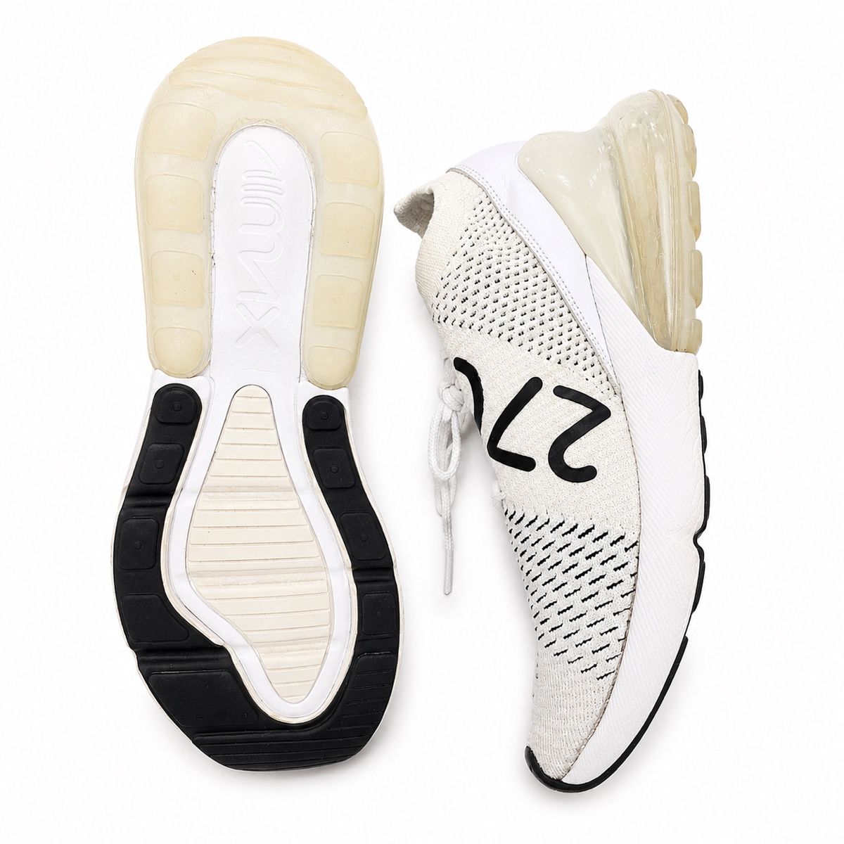 Nike Scarpe da uomo: Nike Air Max 270 Sneaker Weiss Grösse 38 – Usato da Aarberg venduto da LovelyThings_ 4