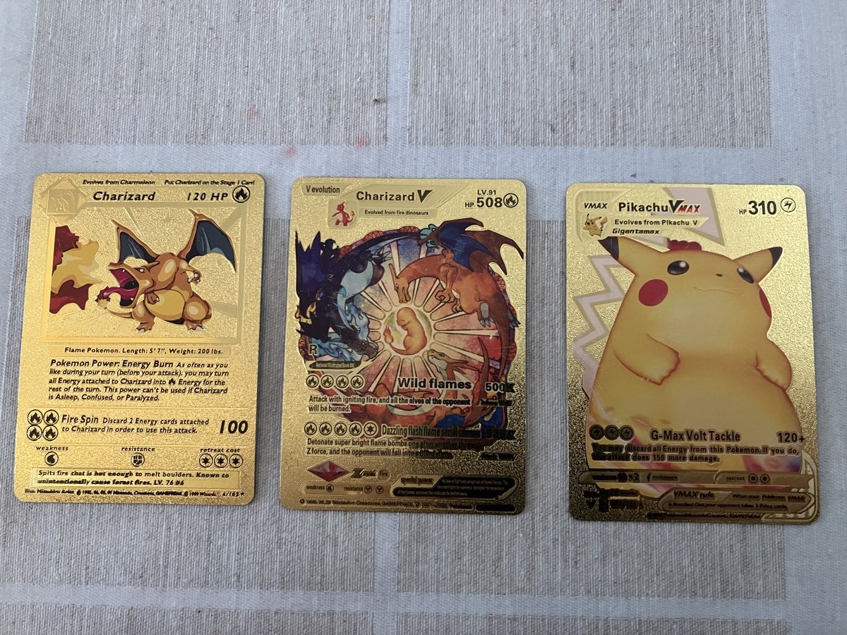 Pokémon Sammelbilder & Trading cards: Pokemon Karten 3er Set – Gebraucht aus Hedingen von Pasokon74