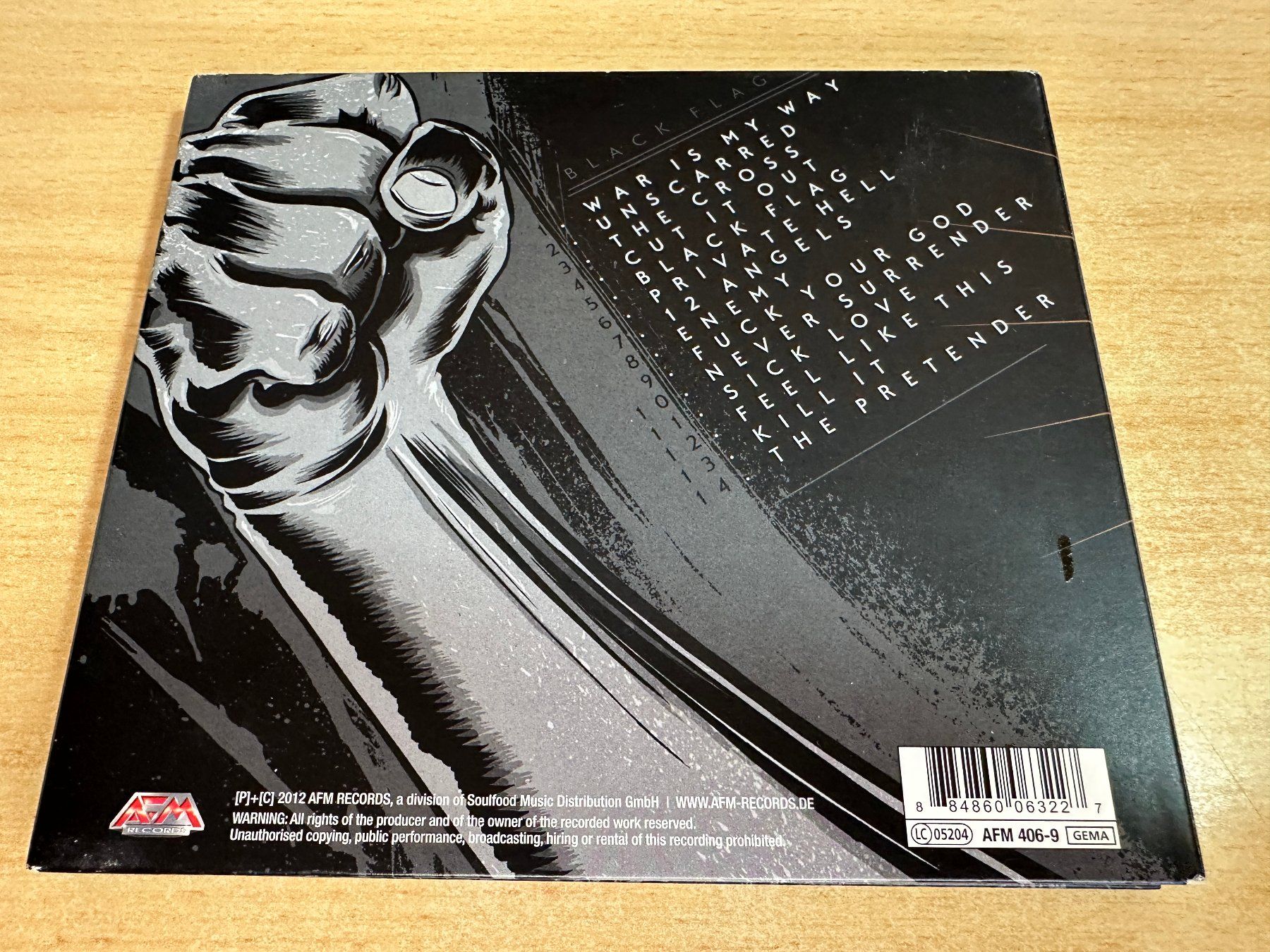 CD: K0 Ektomorf – Black Flag – Usato da Rikon im Tösstal venduto da Alpenmutz 1