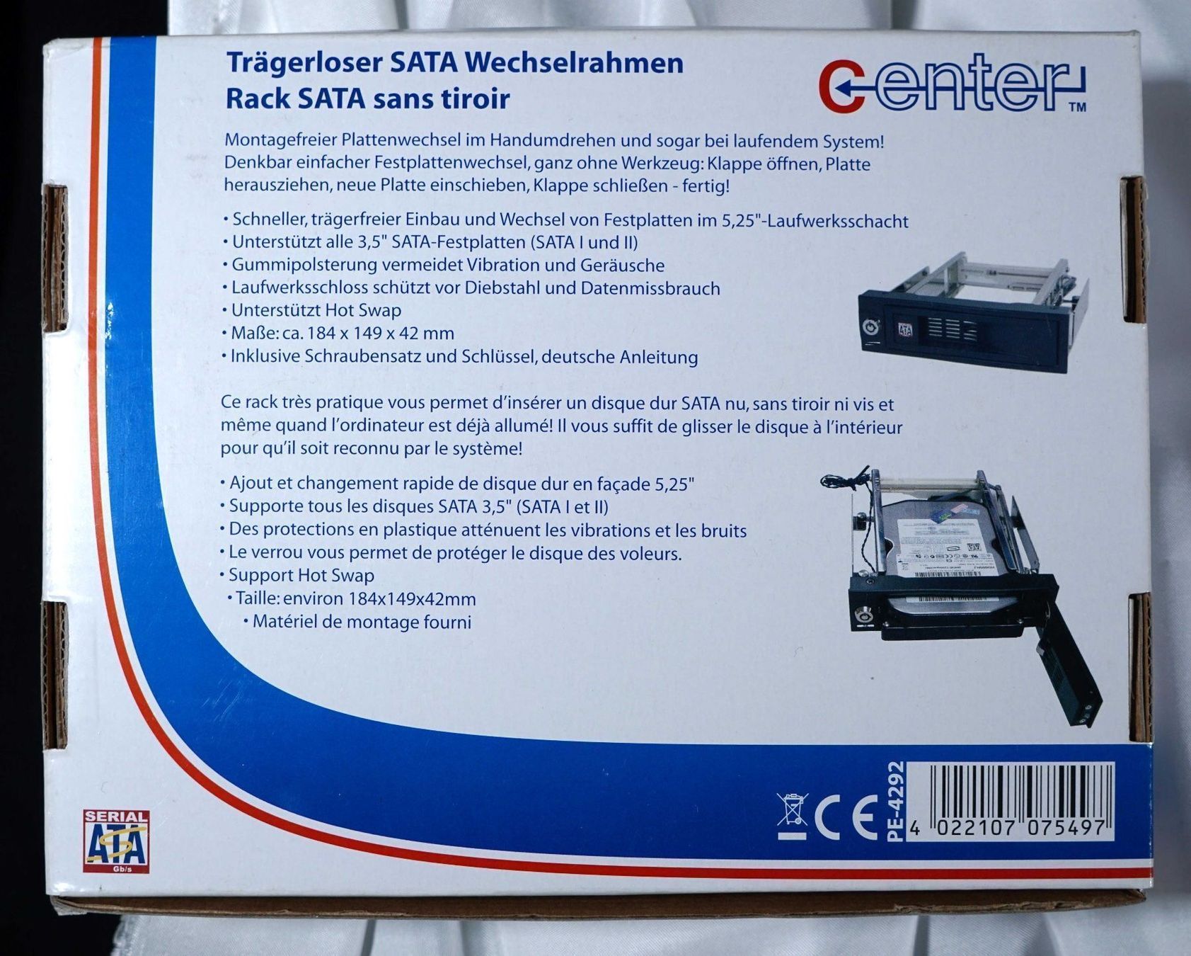 Unità & Adattatore: Trägerloser SATA Wechselrahmen – Usato da St. Gallen venduto da Acer0110 1