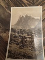Vintage Postkarte Grindelwald Wetterhorn, Top Zustand!