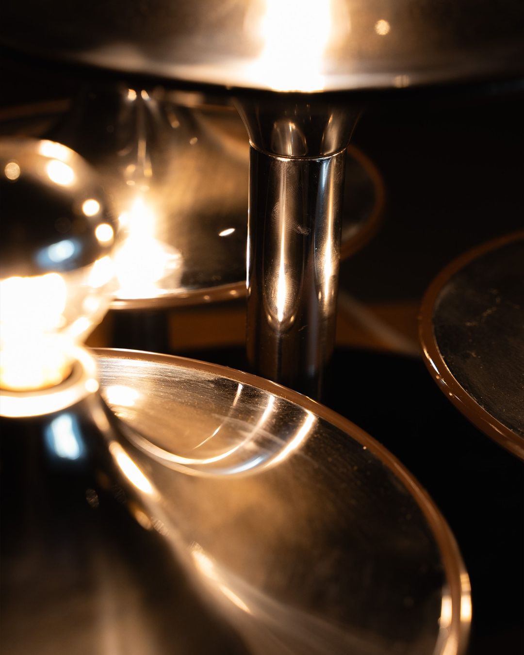 Lampade: LAMPE OVNI MULTI-NIVEAUX – Usato da Moutier venduto da Vintage-signature 5