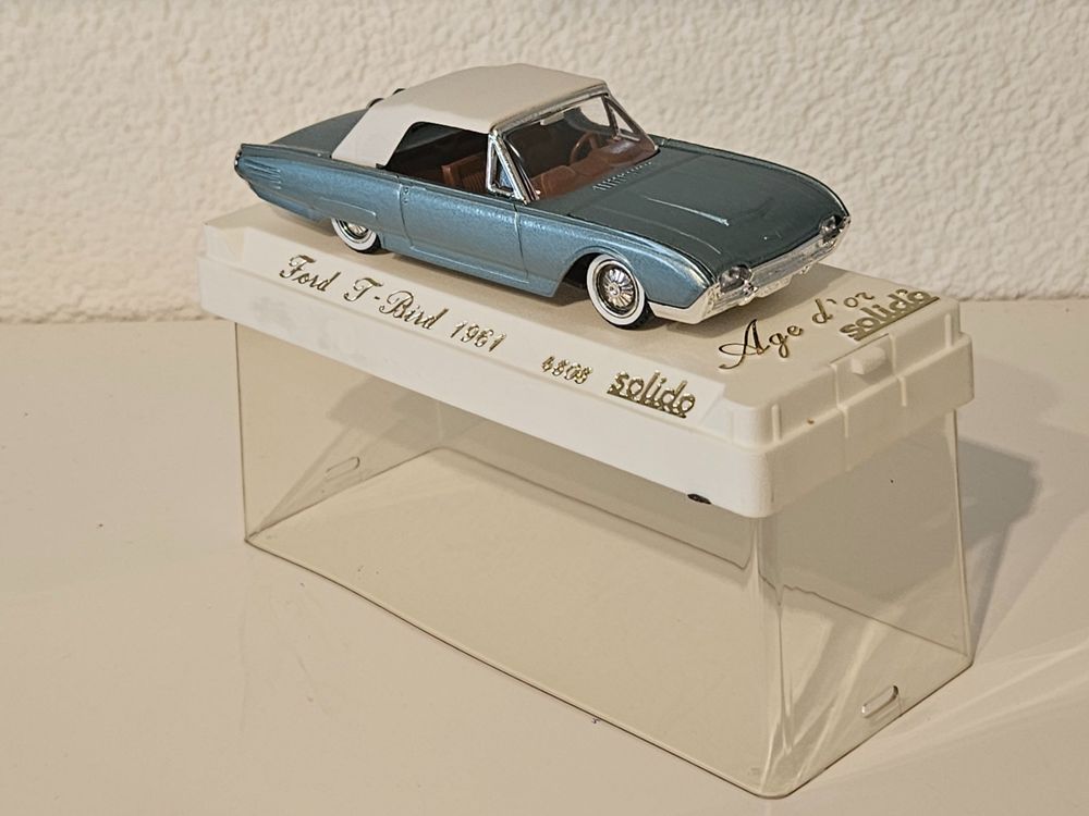 Modèle Réduit Solido Ford Fire Bird 1961 - Réf. 4505, âge D'or, Occasion Bon état