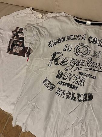 2x Tshirts weiss S-M