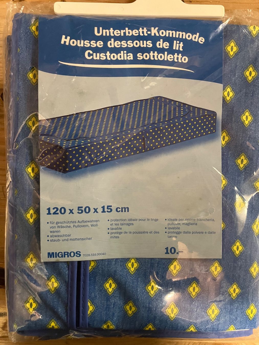 Cassettiere: Migros Unterbett-Komode – Nuovo e nell'imballaggio originale da Einsiedeln venduto da melissa.24