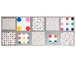 Damien Hirst – Spot Notecard Set (Gagosian 2011) – 10 Karten