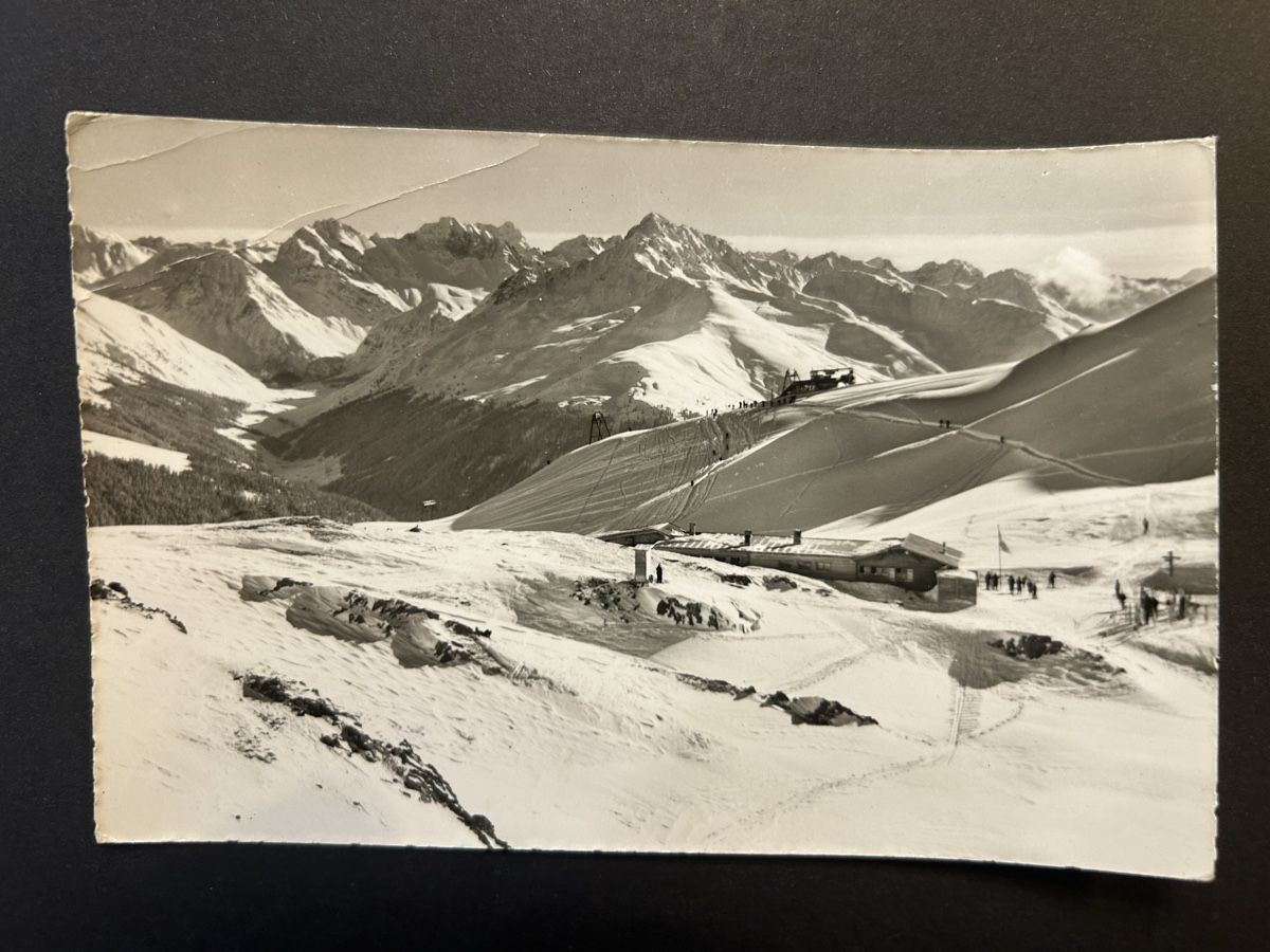 Cartoline postali: Strelapass Davos GR – Usato da Fanas venduto da Alessio11