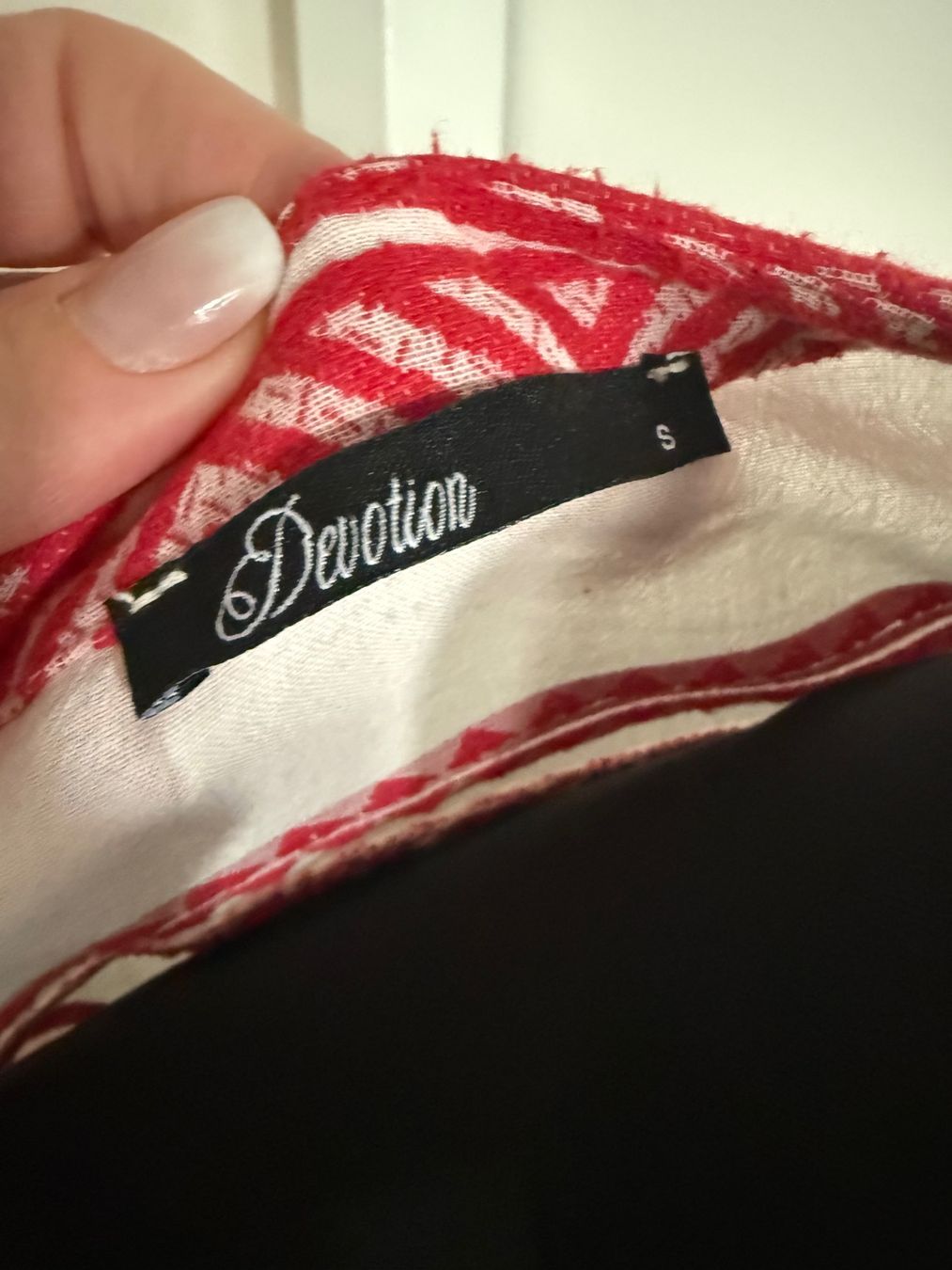 Devotion Vestiti: Orig. Devotion Kleid rot Weiss - – Usato da Wallisellen venduto da Aboutfashion 3