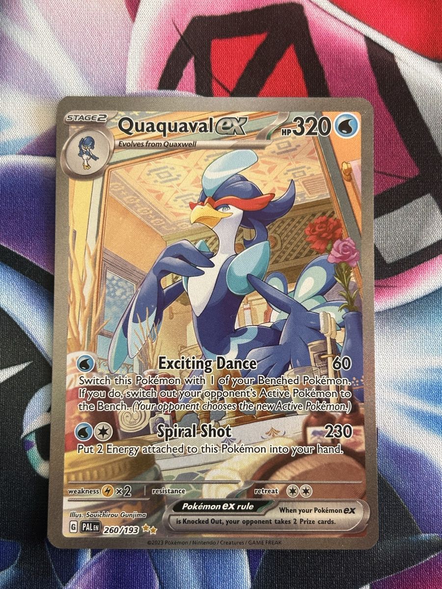 Pokémon Sammelbilder & Trading cards: Quaquaval ex 260 – Neu (gemäss Beschreibung) aus Oberuzwil von nam1go