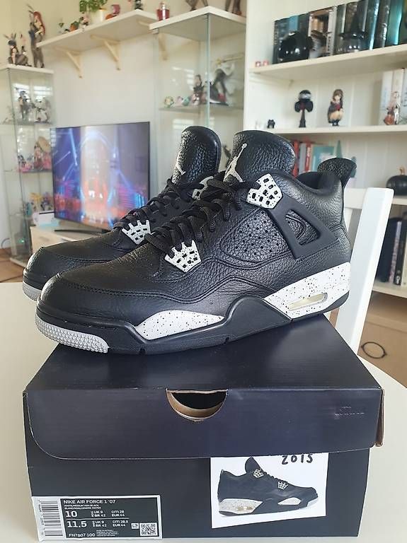 Chaussures hommes: Nike Air Jordan 4 "Oreo" 2015 Grösse 45 – D'occasion à Windisch par Xabeba