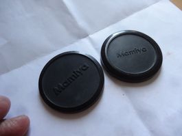 2 STK MAMIYA 51MM LENS FORNE DECKEL--NUR DECKEL
