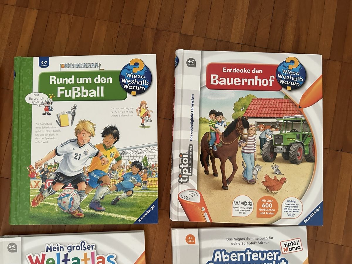 Libri: TipToi Lot mit Stift und 7 Bücher – Usato da zürich venduto da Mformat 4