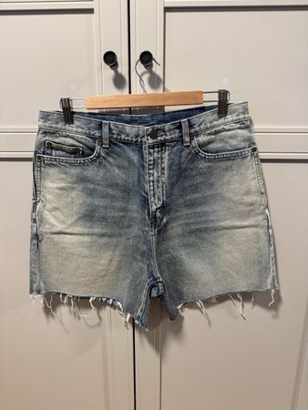 Saint Laurent Paris Herren Denim Shorts