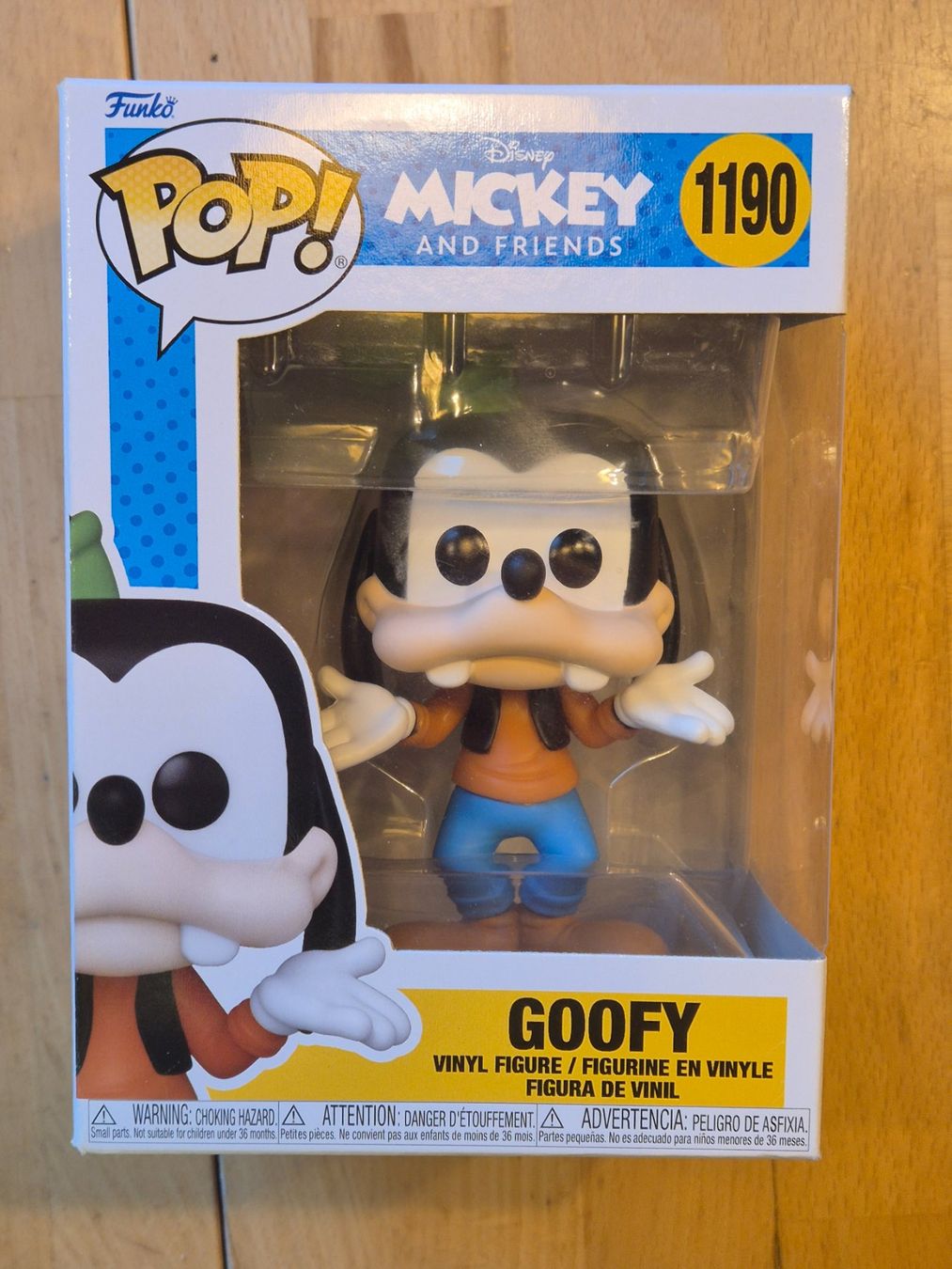 Funko Statuette: Funko Pop! Disney Goofy 1190 – Usato da Ettiswil venduto da beekeper13