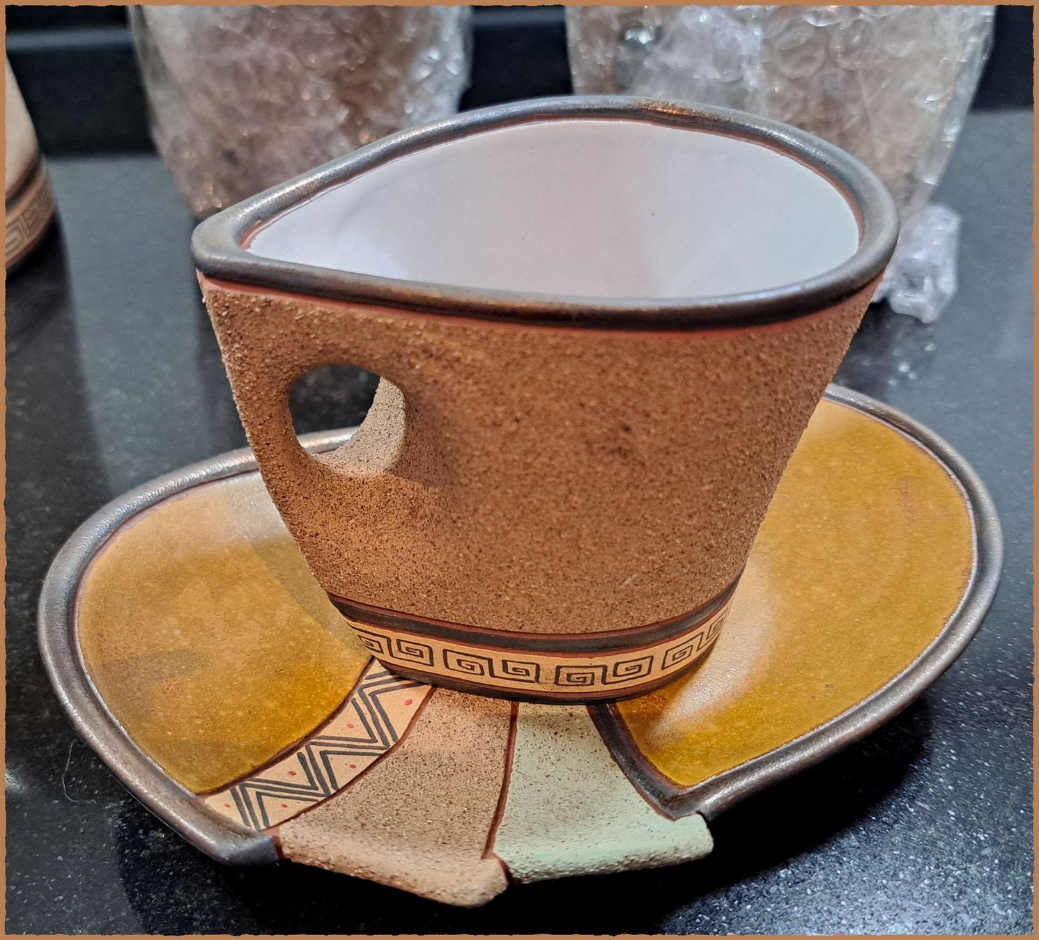 Set di piatti: Vietnamesisches Tee-Set (Sand) – Nuovo e nell'imballaggio originale da Nassenwil venduto da QuarySeller 7