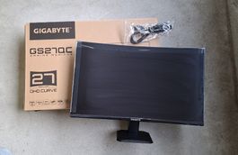 Gigabyte GS27QC Curved Gaming Monitor - sehr guter Zustand