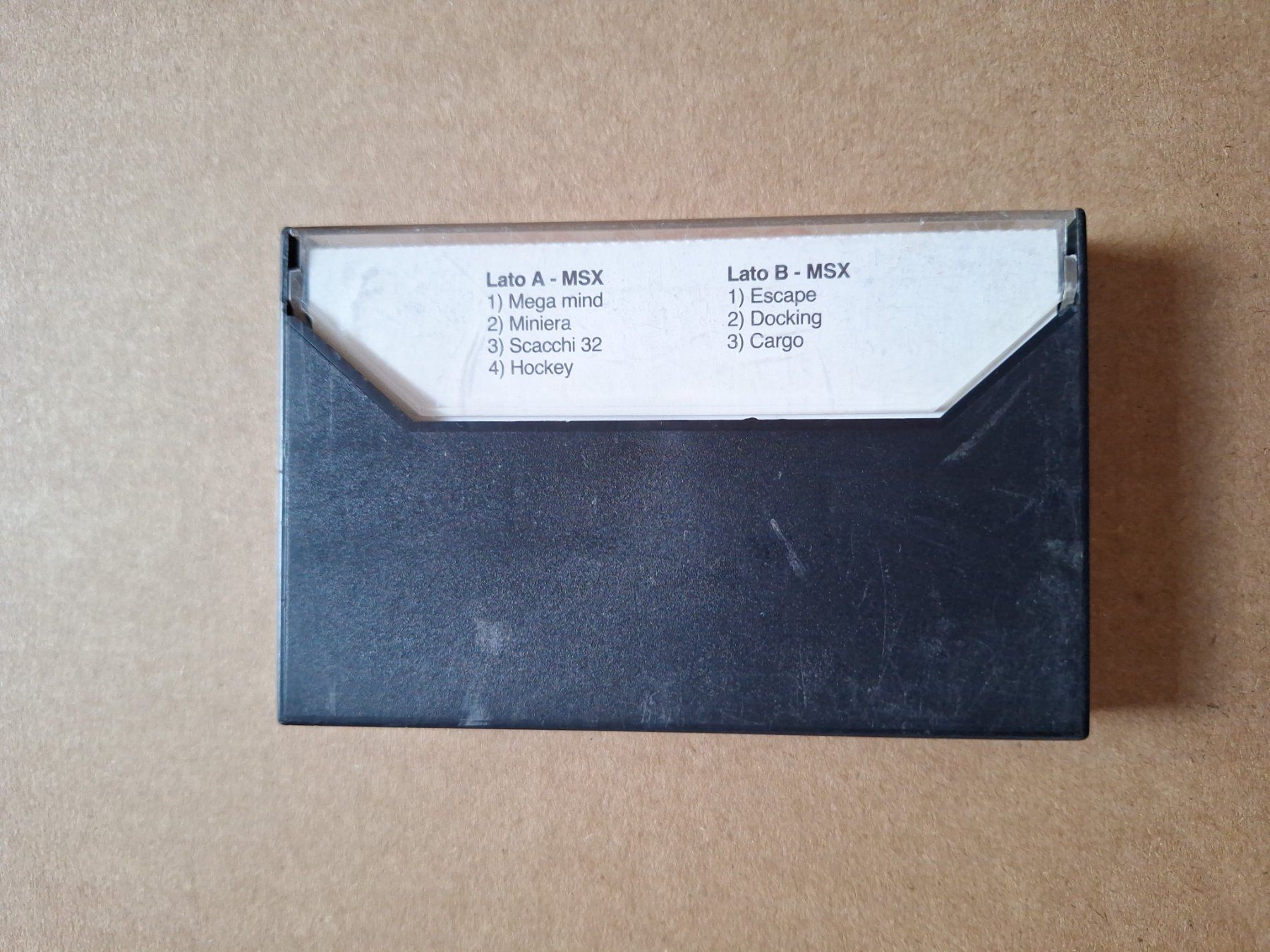 Giochi: New Video - 7 Video Games - MSX Game Kassette - Visiogame – Usato da Altstätten SG venduto da GGsGameshop 2