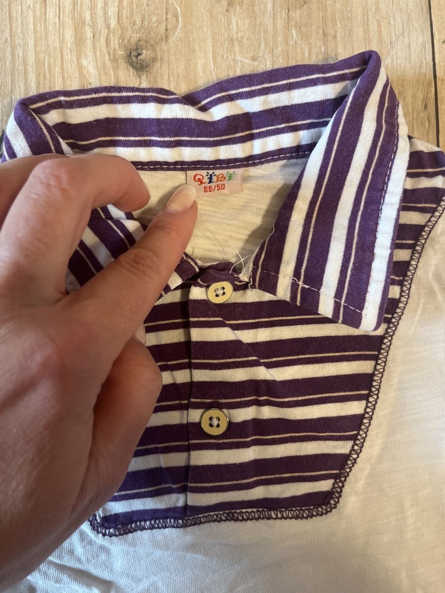 Camicie, T-shirt & Polo: Süsses Langarmshirt Gr. 86/92 gestreift – Usato da Kaisten venduto da saleforfun 1
