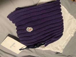 Moncler Wolle-Schal ungetragen und neu in Lila