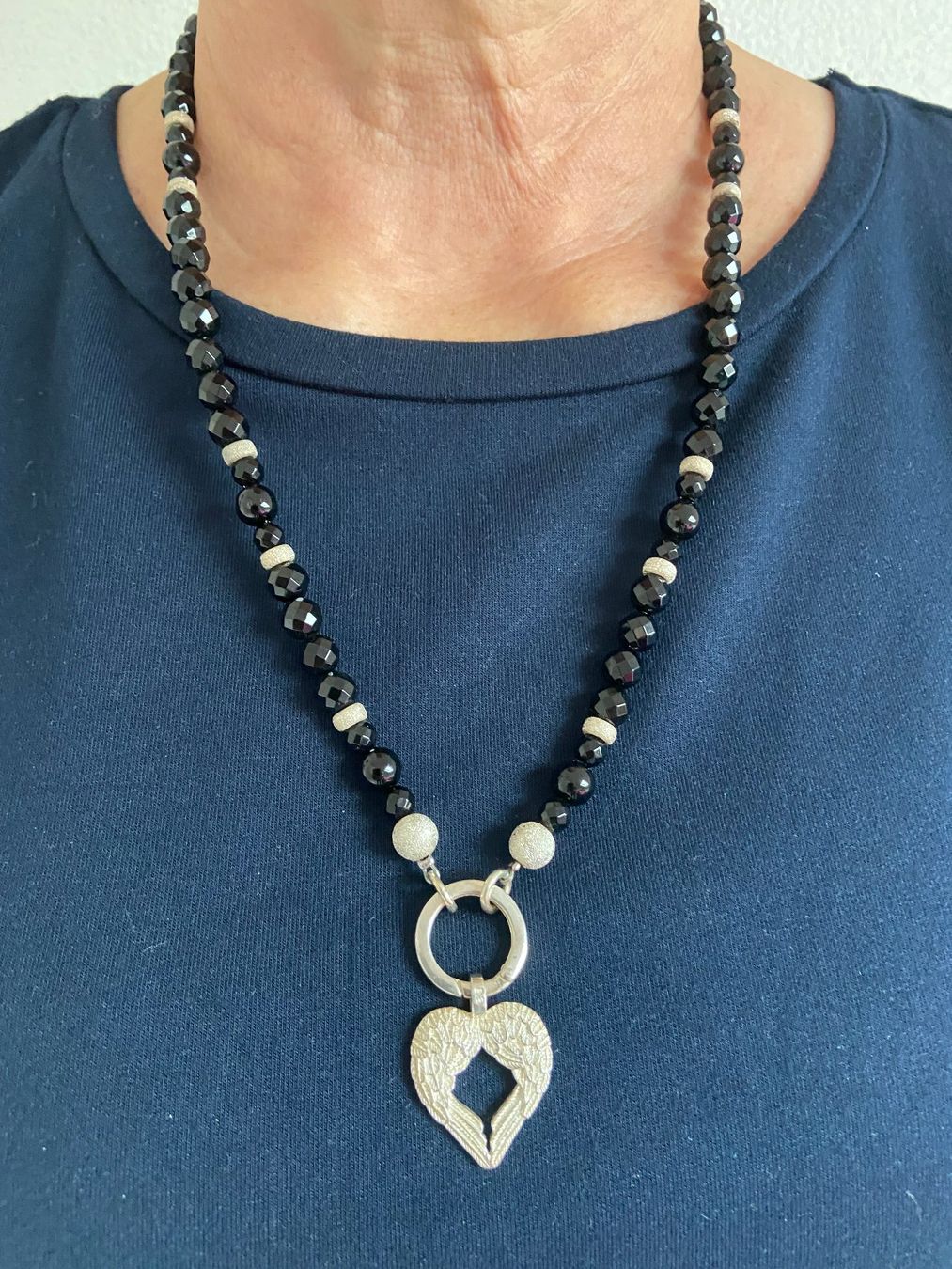 Sonstiger Schmuck: Halskette Onyx – Neu (gemäss Beschreibung) aus Unterkulm von esco 5