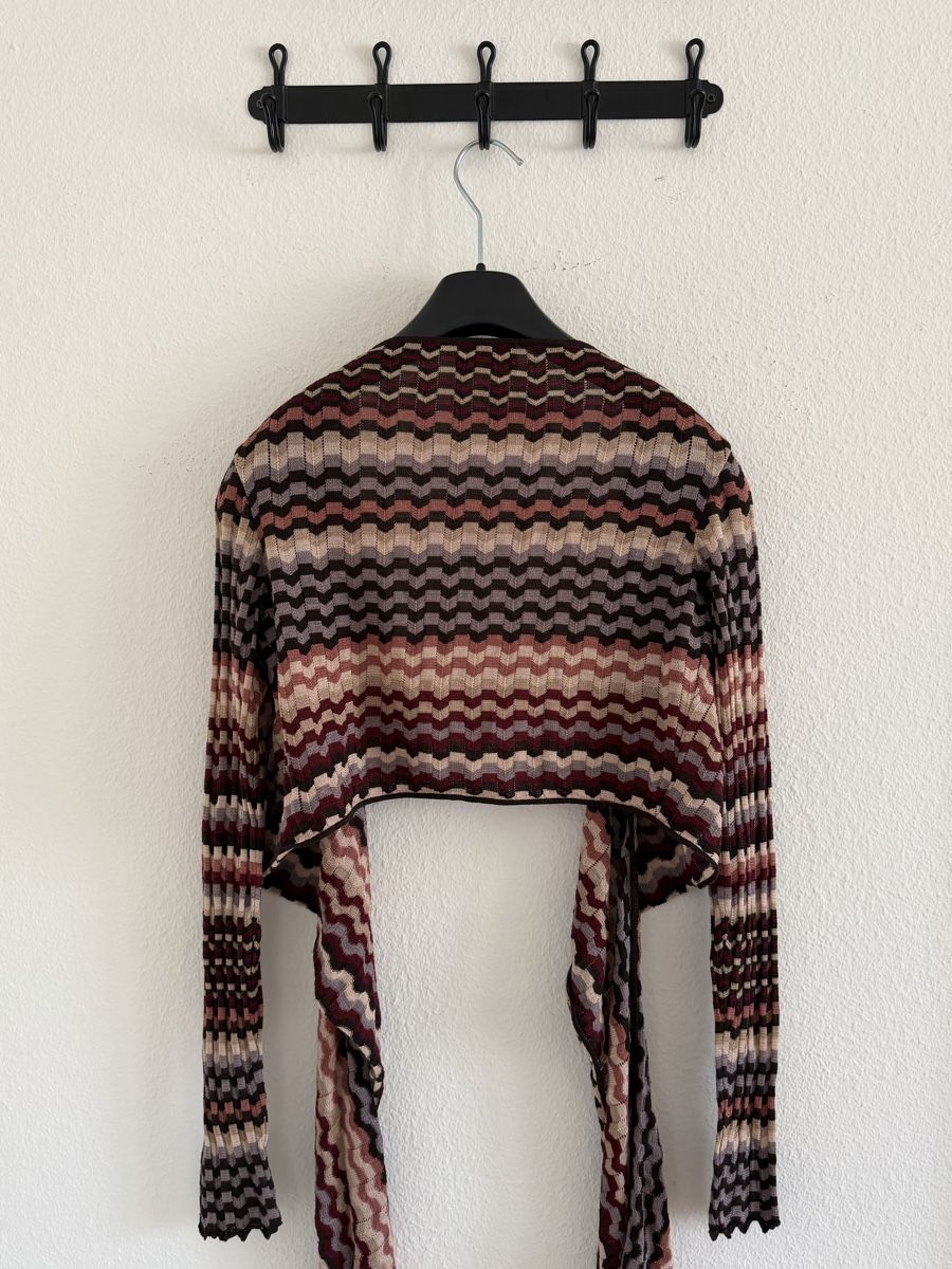 Missoni Bolero: Missoni Bolero - Wrap Cardigan – Nuovo (secondo la descrizione) da Basel venduto da eli_y6f2 4