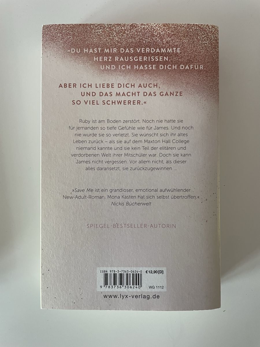 Bücher: Mona Kasten Save Me, Save You, Save Us, Jugendbücher Set – Gebraucht aus Hinwil von yar_q9tl 4