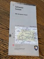 Flugkarte Mil Airspace Chart - Schweizer Luftwaffe