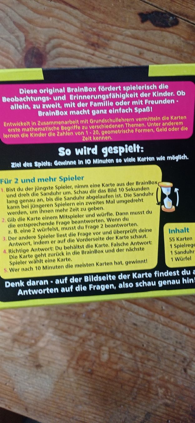 Giochi: Brainbox Mathe für Kids – Usato da Maienfeld venduto da Alpenblume12 3