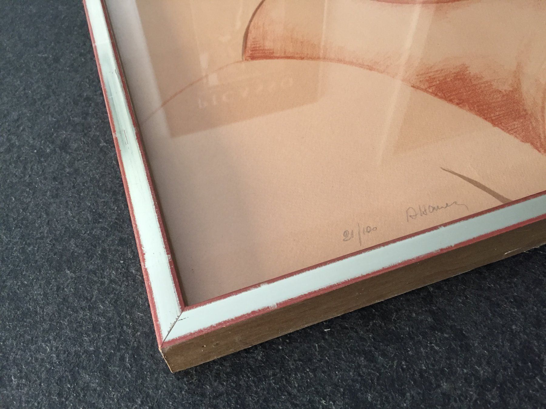Grafica & Litografie: Weiblicher Akt Lithographie – Usato da Gossau ZH venduto da peabo 3