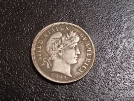 Usa, one Dime 1892