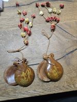 Originale Kastagnetten mit Blumenverzierung (i1)