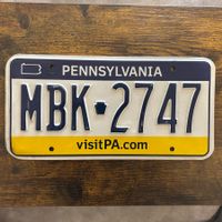 🇺🇸 U.S. Autoschild - Pennsylvania MBK-2747 - ORIGINAL