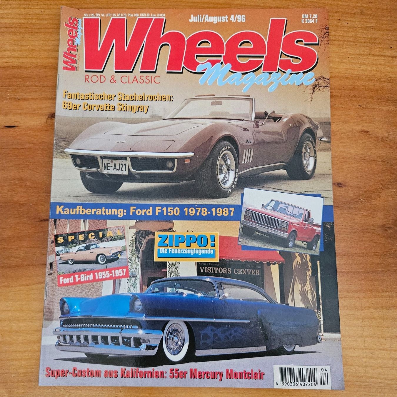 Riviste & Magazine: 4 Stück Wheels Magazine Rod & Classic1996 – Usato da St.Gallenkappel venduto da RocknSkull 1