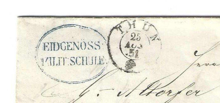 Tous les timbres: Feldpost-Brief 1851 !! – D'occasion à Weinfelden par Fortuno 3