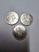 3 Kanada Silber Dollar 1962 1963 1964 guter Zustand