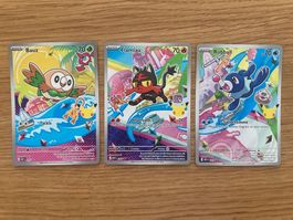 Erste Partner Serie 1 - Bauz Flamiau Robball Pokemon 30th DE