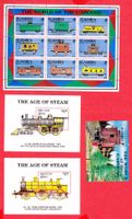 LOT Diverse Eisenbahnmarken postfrisch+gestempelt div.Länder