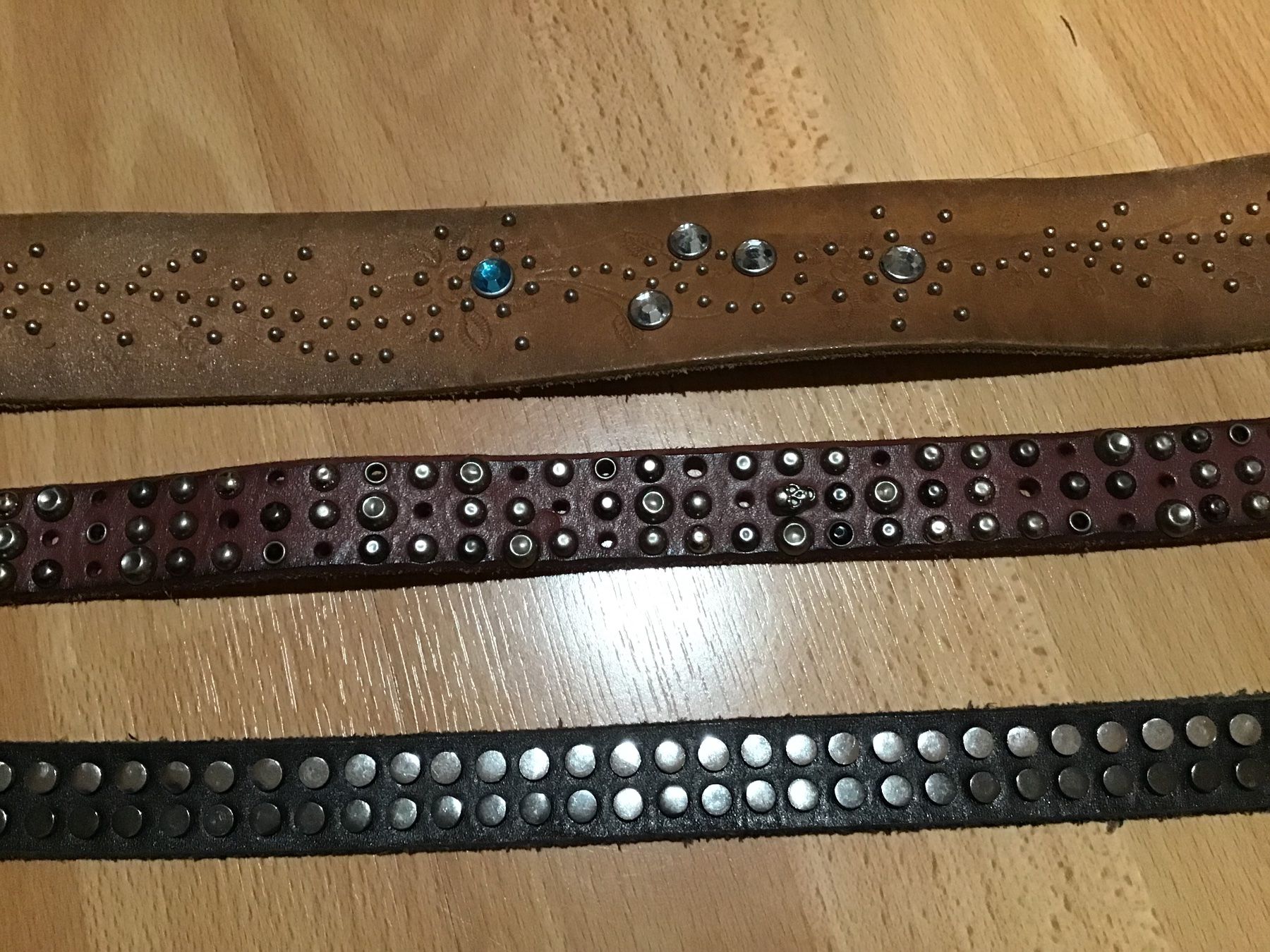 Cinture: 3 modische Ledergürtel Gr.80 – Usato da Ebikon venduto da Squizi 1