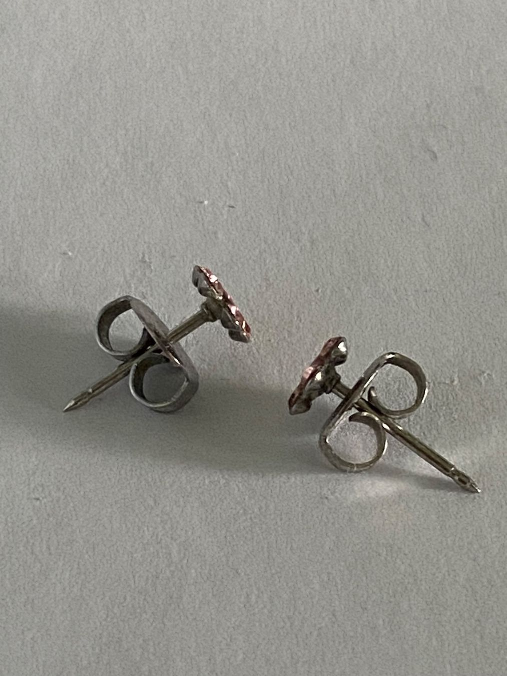 Ohrringe & -stecker: Ohrringe/Ohrstecker Silber Blume pink – Gebraucht aus Altendorf von am9j_nt 1
