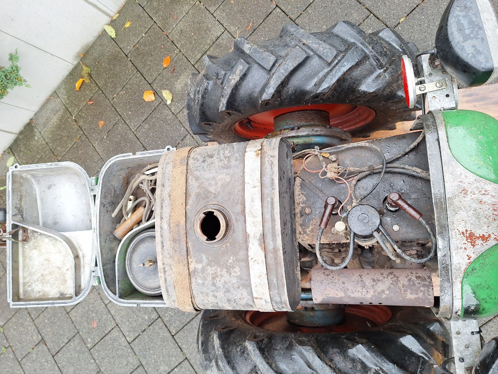 Rapid Traktoren: Rapid Spezial mit Ausweis Aebi Bucher Einachser Traktor – Defekt aus Auw von Zuendapp1952 6